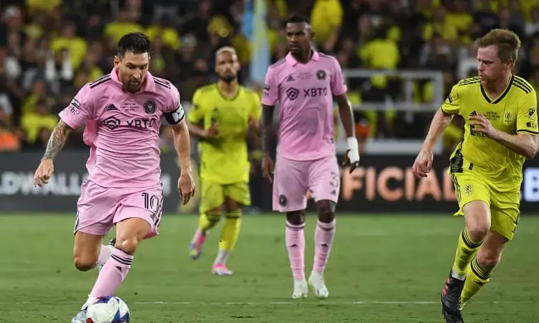 Lionel Messi back in action for Inter Miami Lionel Messi back in action for Inter Miami